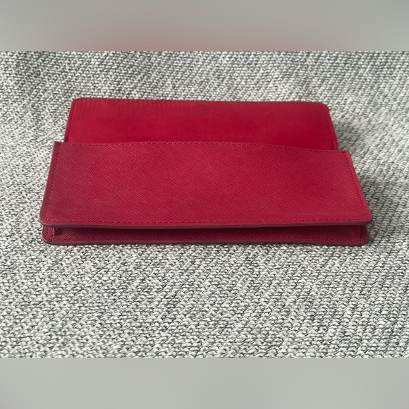 Michael Kors Red Wallet with Gold Hardware - Picture 10 of 16